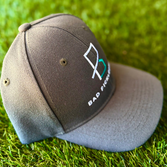 Bad Pickleball Grey Hard Cap