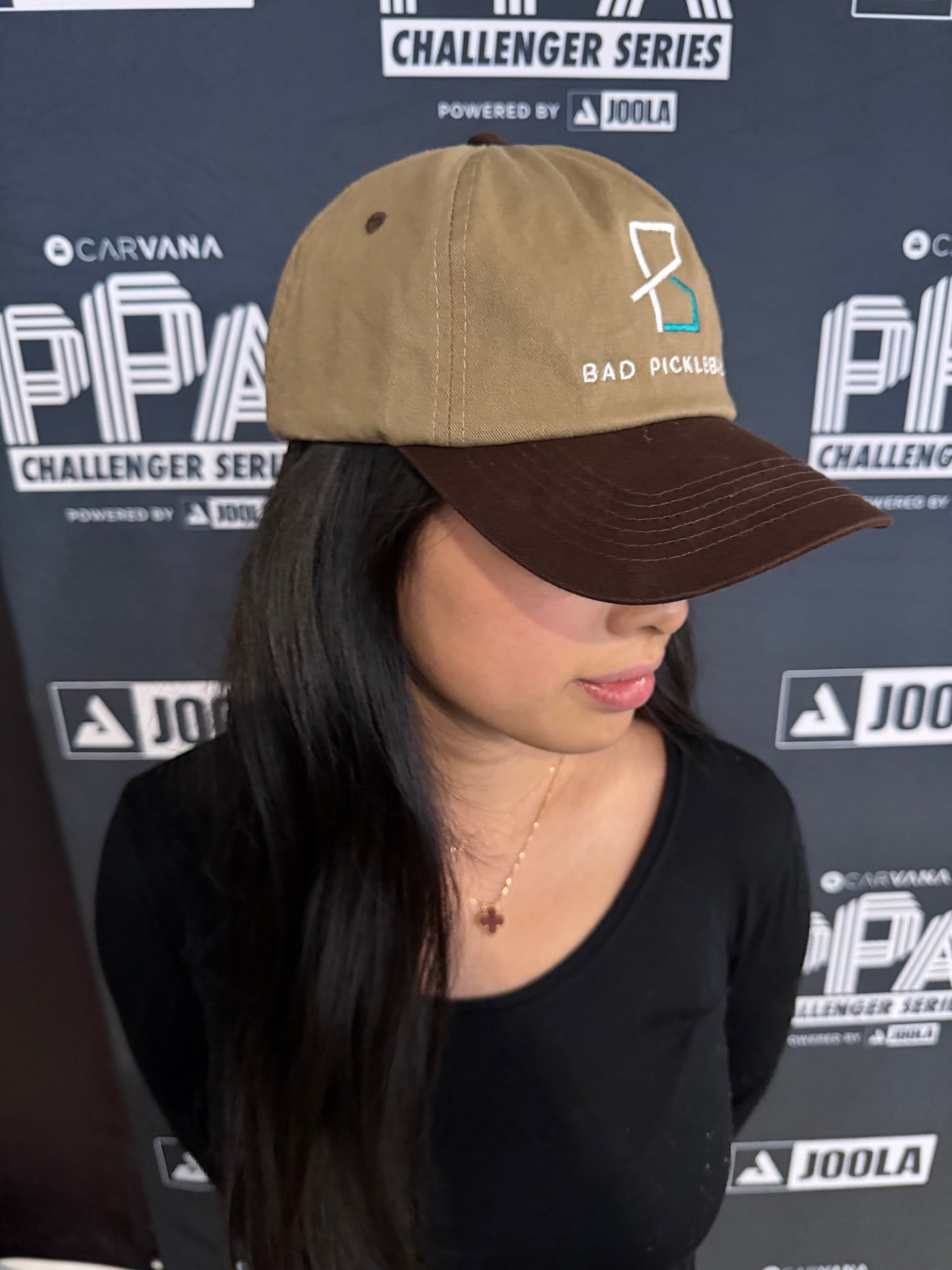 Bad Pickleball Brown Soft Cap