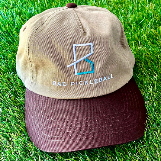 Bad Pickleball Brown Soft Cap