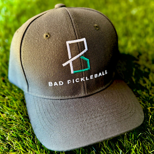 Bad Pickleball Grey Hard Cap