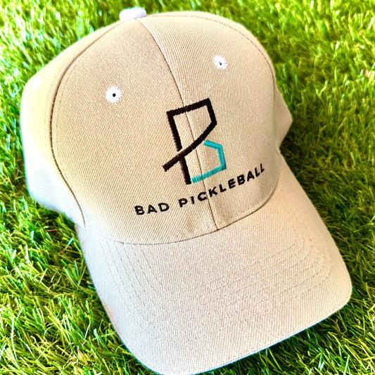 Bad Pickleball Beige Hard Cap