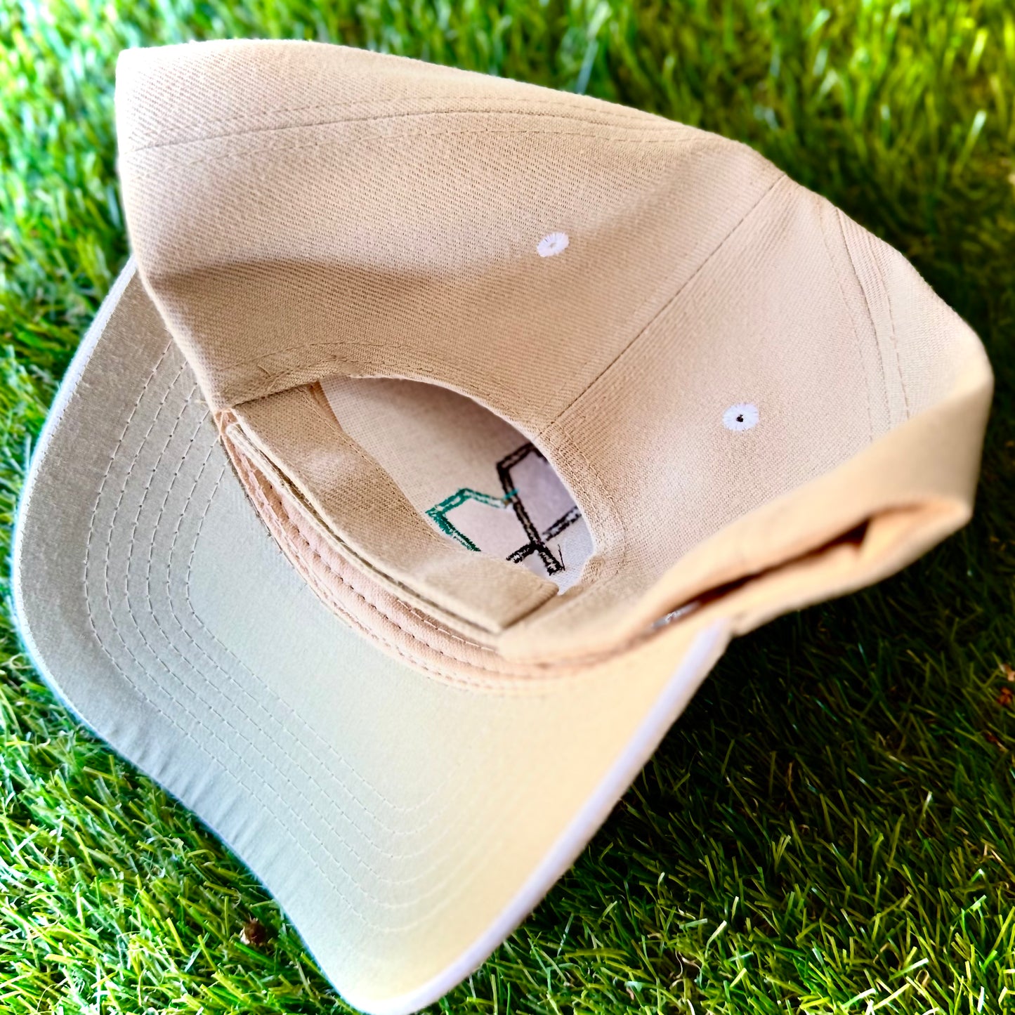 Bad Pickleball Beige Hard Cap