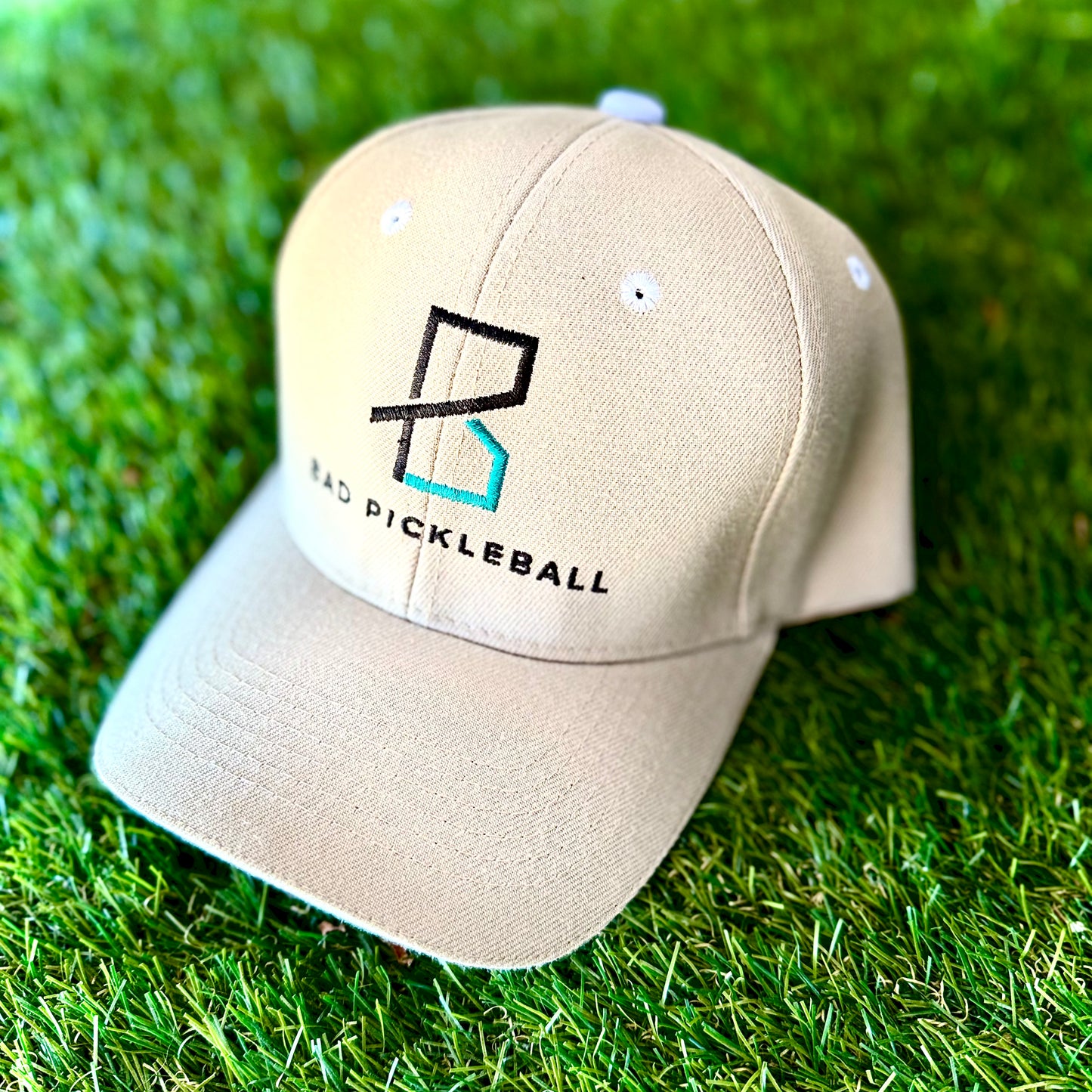 Bad Pickleball Beige Hard Cap