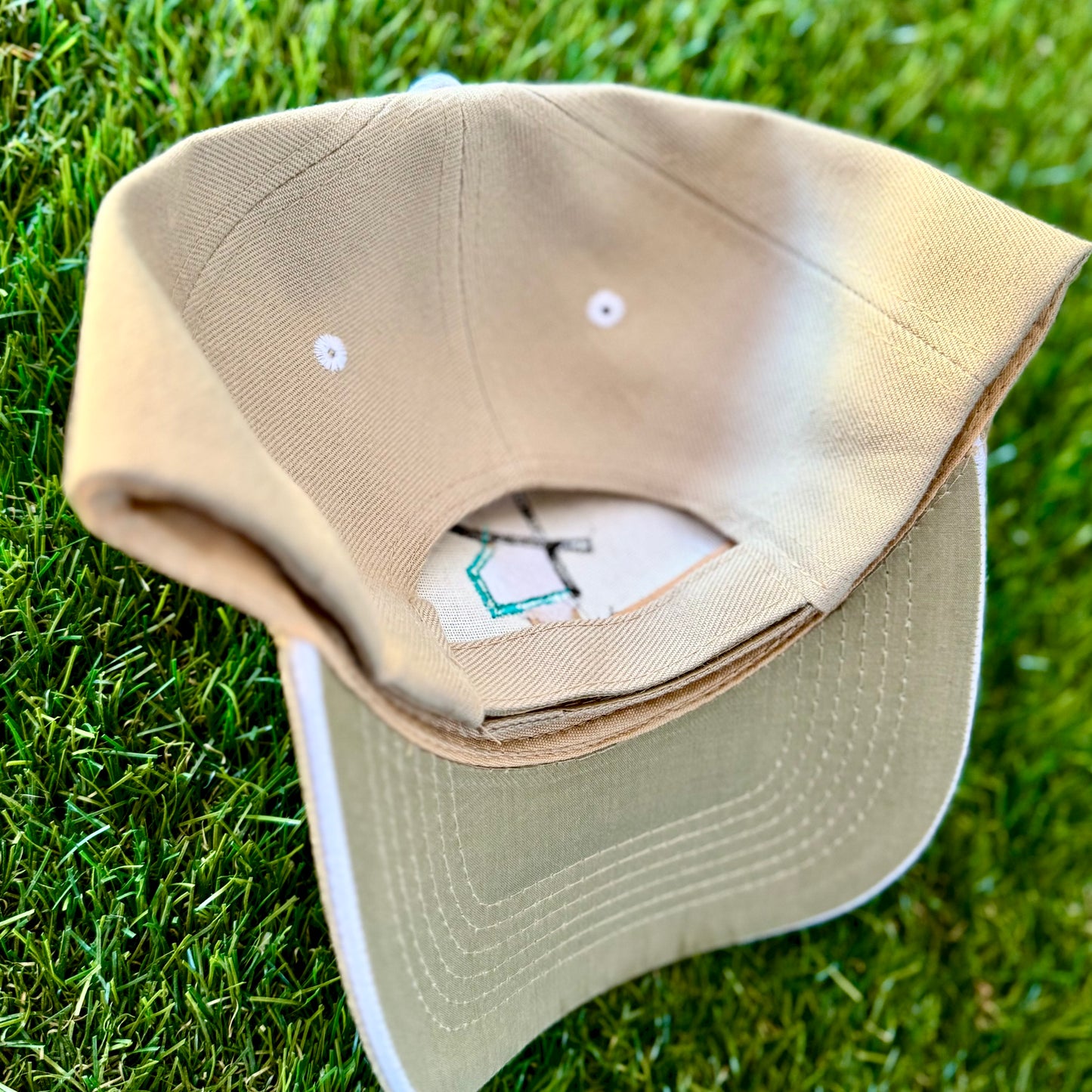 Bad Pickleball Beige Hard Cap